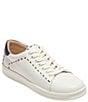 Color:White/Midnight - Image 1 - Ellison Leather Lace-Up Sneakers