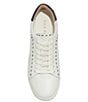 Color:White/Midnight - Image 4 - Ellison Leather Lace-Up Sneakers