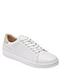 Color:White/Platinum - Image 1 - Ellison Leather Sneakers