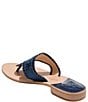Color:Midnight - Image 3 - Jacks Cork Flat Thong Sandals