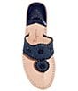Color:Midnight - Image 4 - Jacks Cork Flat Thong Sandals