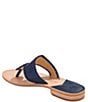 Jack Rogers Jacks Woven Leather Flat Thong Sandals - Image 3