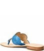 Jack Rogers Margo Straw Flat Thong Sandals - Image 3