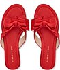 Jack Rogers Vannah Leather Bow Thong Sandals - Image 6