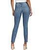 Color:Blue Nile - Image 2 - Stretch Mid Rise Straight Leg Jeans