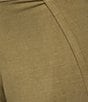 Color:Midnight River - Image 5 - Bhakti Ombre Knit Jersey Wide Leg Asymmetrical Hem Coordinating Pants