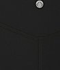 Color:Black - Image 3 - Solid Super Flare Double Brushed Jersey Leggings