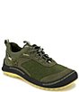 Color:Olive/Butter - Image 1 - Sunset Too Vegan Lace-Up Sneakers