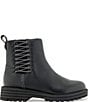 Jambu Women's Blk Iren Water Resistant Leather Side Lace Mid Boots - Image 2