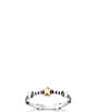 James Avery 14K Gold and Sterling Silver My Shining Star Two Tone Heart Band Ring - Image 1
