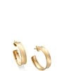 Color:14K Gold - Image 2 - 14K Gold Bold Hoop Earrings