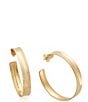 Color:14K Gold - Image 3 - 14K Gold Bold Hoop Earrings