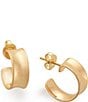 Color:14K Gold - Image 1 - 14K Gold Bold Hoop Earrings