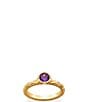 James Avery 14K Gold Cherished Birthstone Band Ring - Image 1