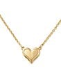 James Avery 14K Gold Delicate Heart Necklace - Image 2