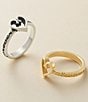 James Avery 14K Gold Forever and Always Heart Ring - Image 2