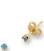James Avery 14K Gold Gemstone Stud Earrings - Image 2
