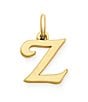 James Avery 14K Gold Script Initial Charm, Color:Z - Image 1