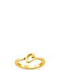James Avery 14k Gold Script Initial Ring - Image 5