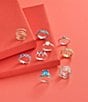 James Avery 14K Gold Stacked Sculpted Hammered Ring, Color:14K Gold - Image 3