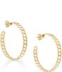 Color:14K Gold - Image 3 - 14K Gold Tiny Hearts Hoop Earrings