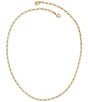 James Avery 14K Gold Twist Charm Chain Necklace, Color:14K Gold - Image 1