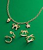 James Avery 14K Gold Twist Charm Chain Necklace, Color:14K Gold - Image 4