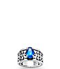 James Avery Sterling Silver Adoree Ring With Lab Created Emerald - Image 1