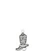 James Avery Agarita Western Sterling Silver Boot Pendant - Image 1