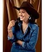 James Avery Agarita Western Sterling Silver Boot Pendant - Image 3