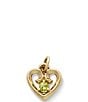 James Avery 14K Gold Remembrance Heart Pendant - Image 1