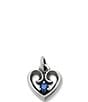 James Avery Avery Remembrance Heart Pendant Lab-Created Birthstone Charm - Image 3