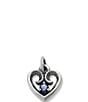 James Avery Avery Remembrance Heart Pendant Lab-Created Birthstone Charm - Image 2