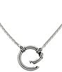 James Avery Beaded Changeable Charm Holder Necklace, Color:Sterling Silver - Image 3