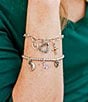 James Avery Beaded Charm Bracelet, Color:Sterling Silver - Image 4