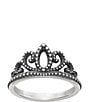 Color:Sterling Silver - Image 1 - Beaded Tiara Ring