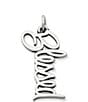 Color:Sterling Silver - Image 1 - Blessed Charm