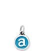 James Avery Blue Enamel Initial Charm - Image 1