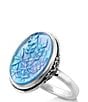 James Avery Bluebonnet Sculpted Gemstone Statement Ring - Image 2