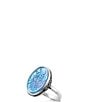 James Avery Bluebonnet Sculpted Gemstone Statement Ring - Image 2