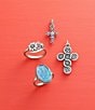 James Avery Bluebonnet Sculpted Gemstone Statement Ring - Image 5