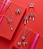 James Avery Bow Drop Earrings, Color:Sterling Silver - Image 7