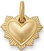 James Avery Brilliant Heart 14K Gold Charm, Color:14K Gold - Image 1
