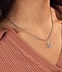 James Avery Butterfly Gemstone Charm, Color:Sterling Silver/Zircon - Image 3