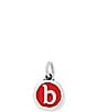 James Avery Red Enamel Initial Charm - Image 1