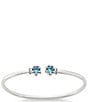 James Avery Cherished Birthstone Lab-Created Flexible Cuff Bracelet - Image 1