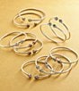 James Avery Cherished Birthstone Lab-Created Flexible Cuff Bracelet - Image 4