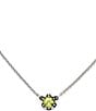 James Avery Cherished Birthstone Necklace with Lab-Created Gem, Color:Sterling Perdot - Image 2