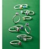 James Avery Cherished Birthstone Ring with Lab-Created Gem, Color:Sterling Blue Sapphire - Image 3