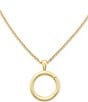 Color:14K Gold - Image 1 - 14K Circlet Charm Holder Necklace